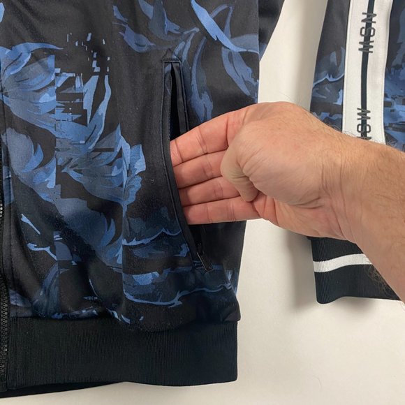 Nike NSW Tropicano Track Jacket Mens Small Medium Floral Running Warm Up AR1611 - Picture 6 of 11